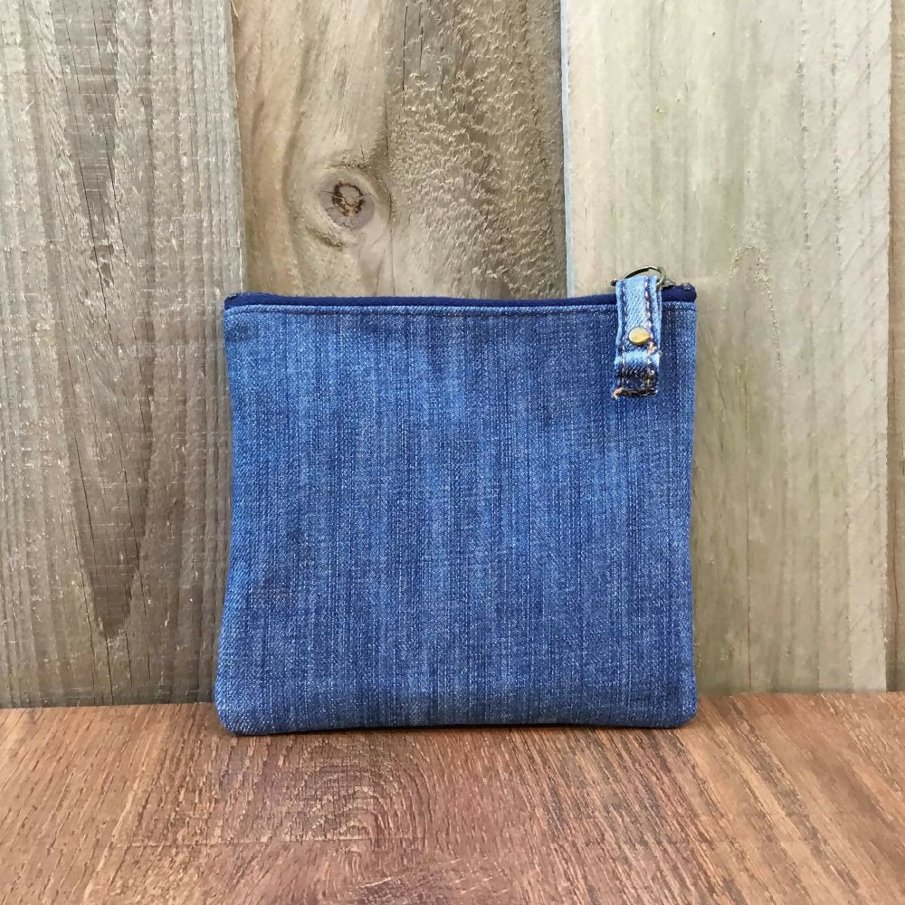 Upcycled Denim Pocket Purse - Patch