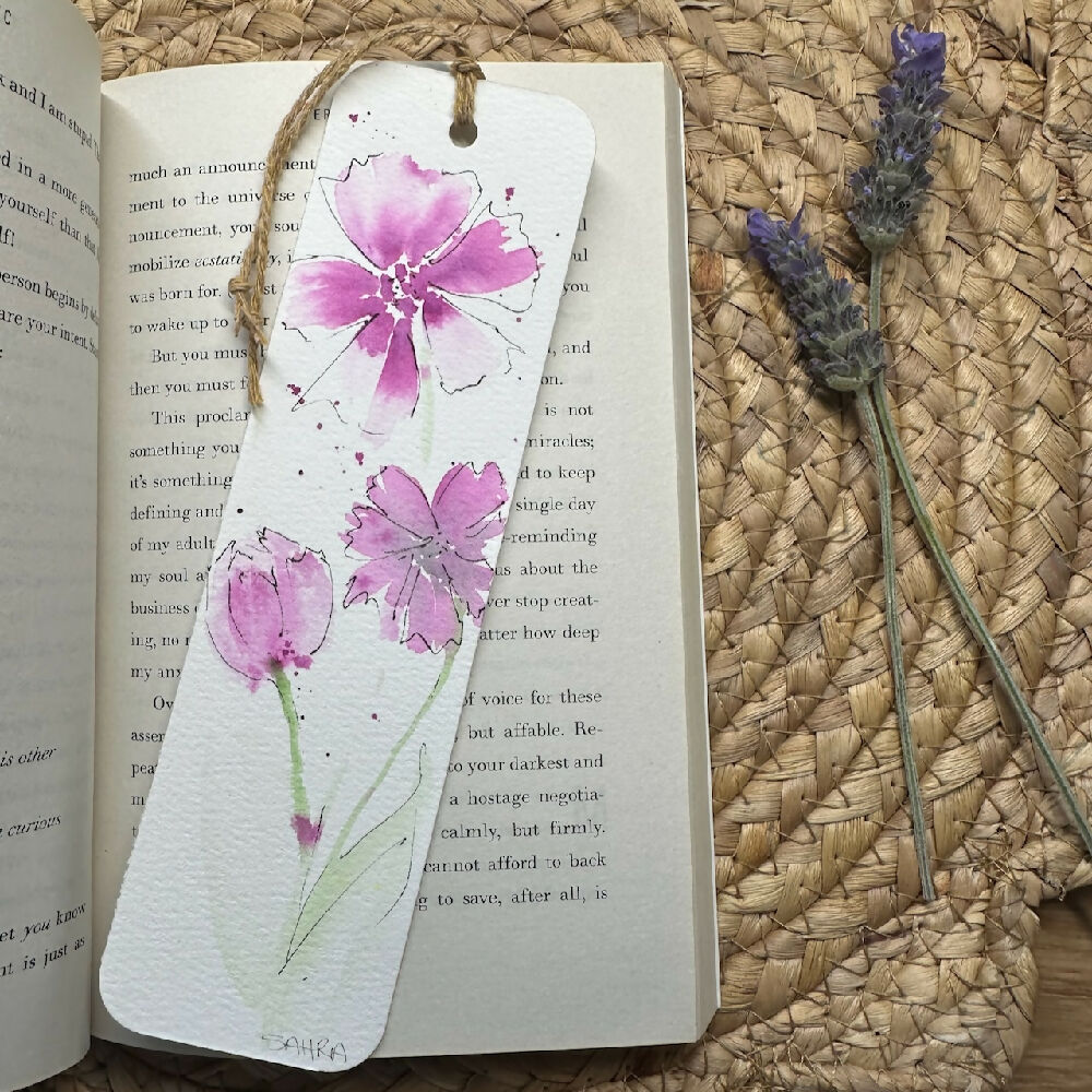 Bookmarks Unique Hand Painted Original Artwork