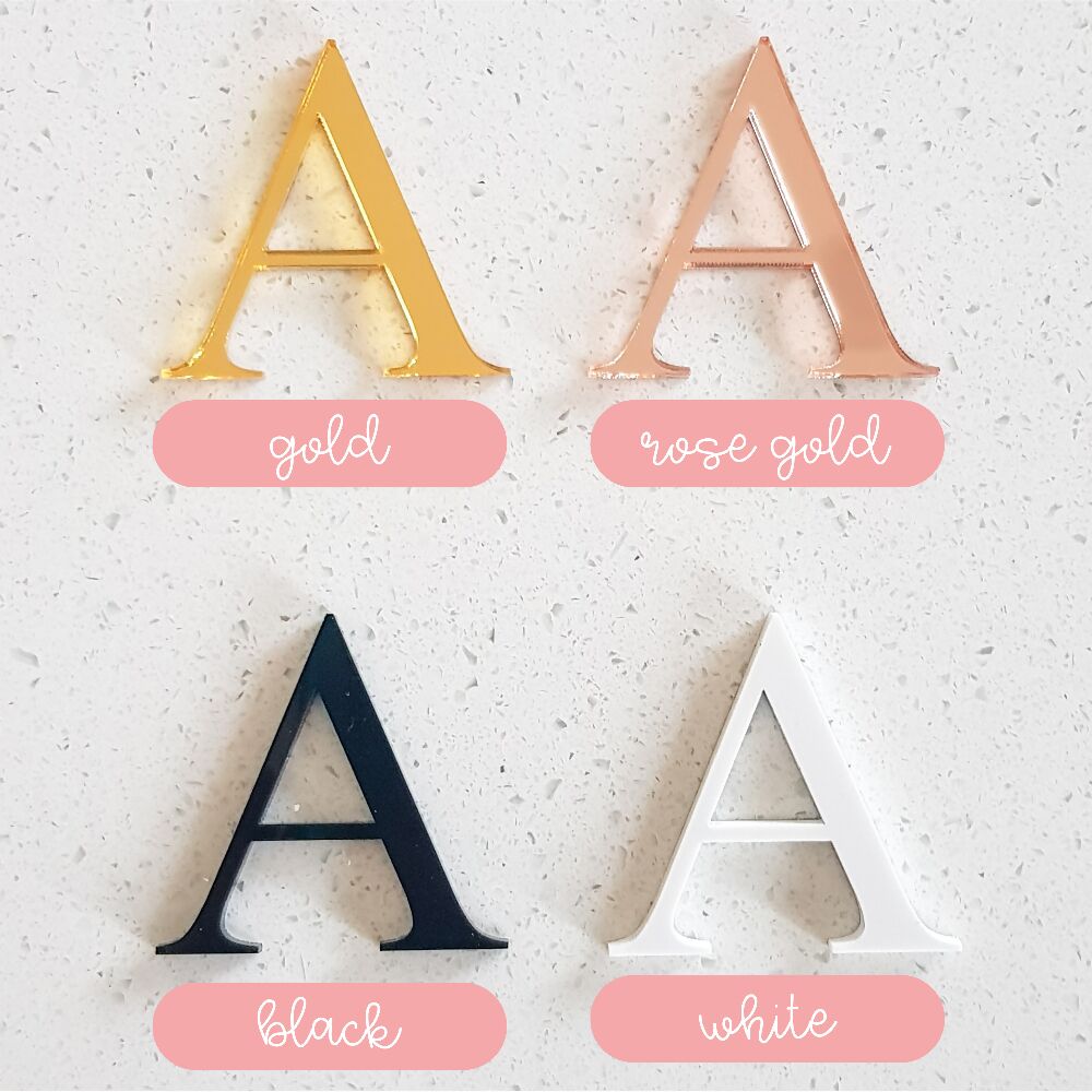 ACRYLIC LETTERS WEBSITE NEW