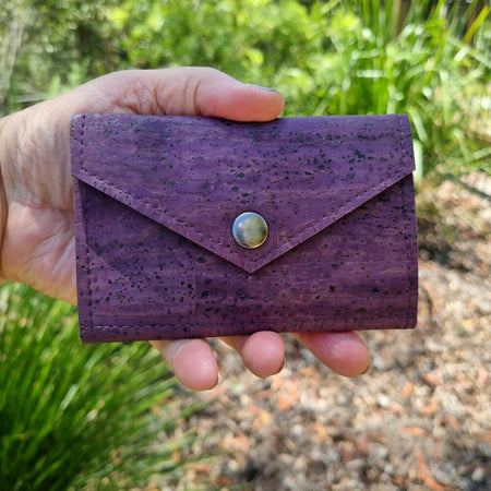 Handmade Mini Cork Wallet | Sustainable and Functional