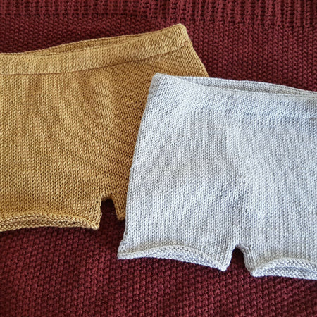 Handknitted Toddler Shorts