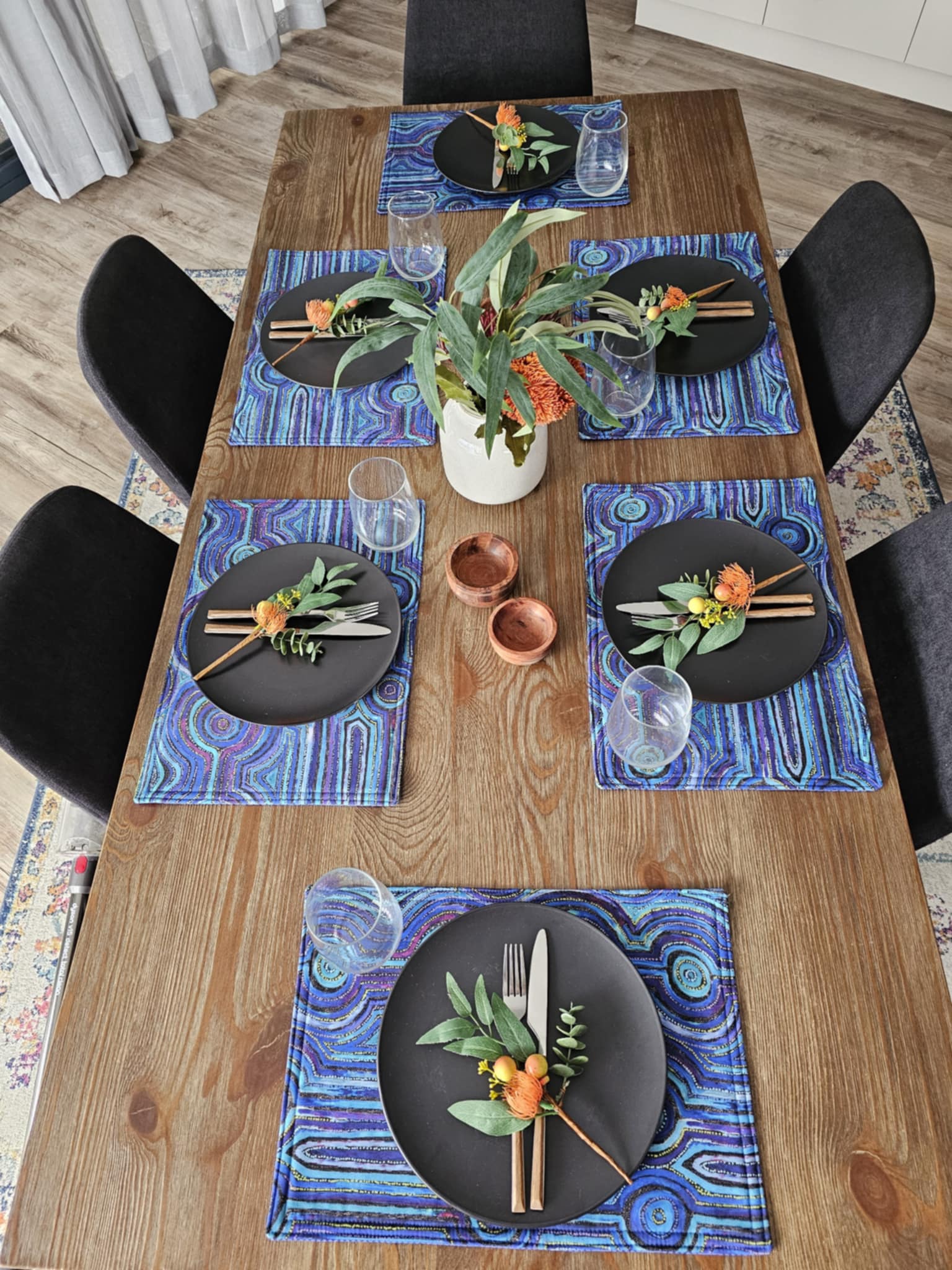 Indigenous Placemats - Emu Dreaming