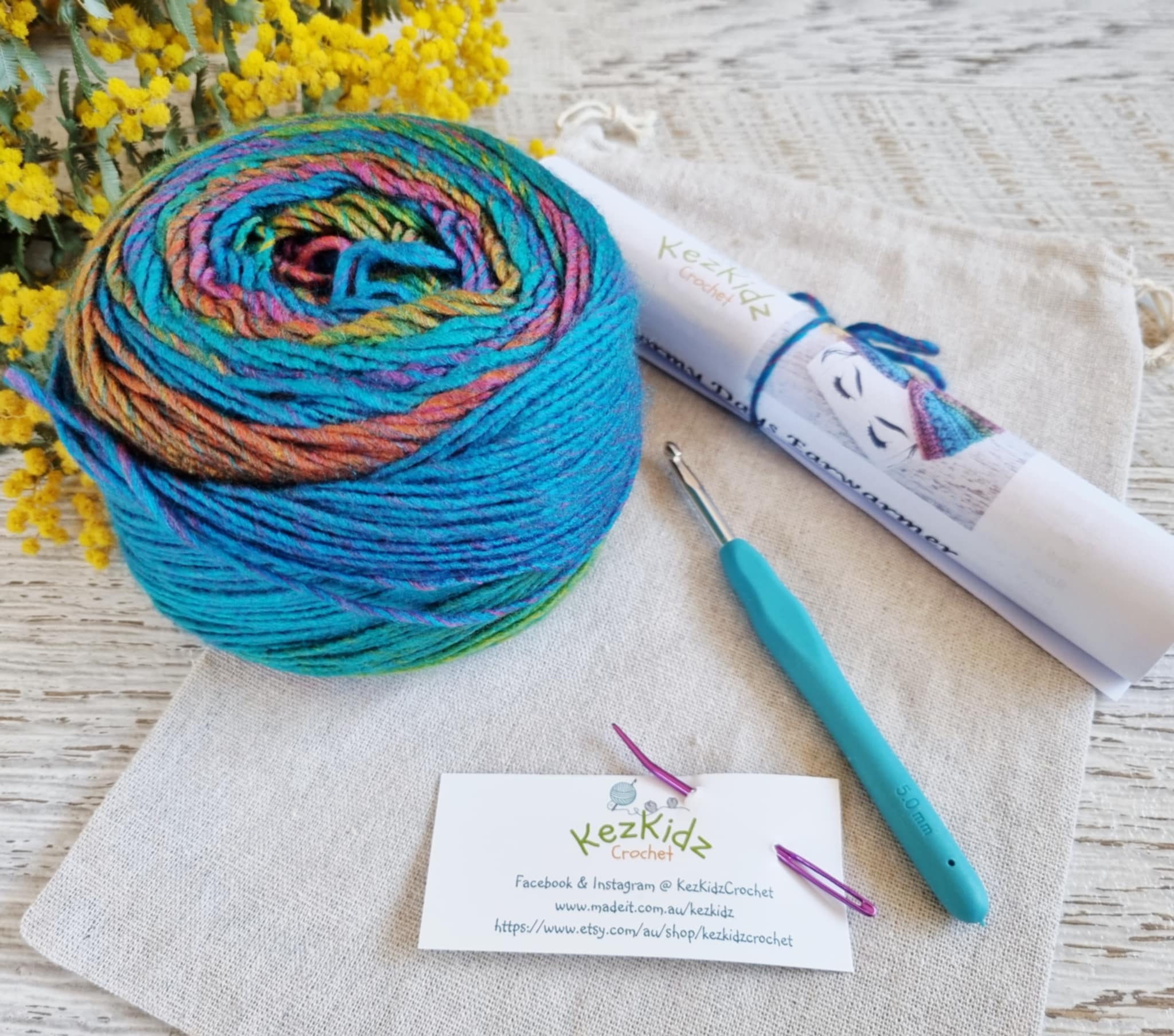 DIY Crochet Earwarmer Kit