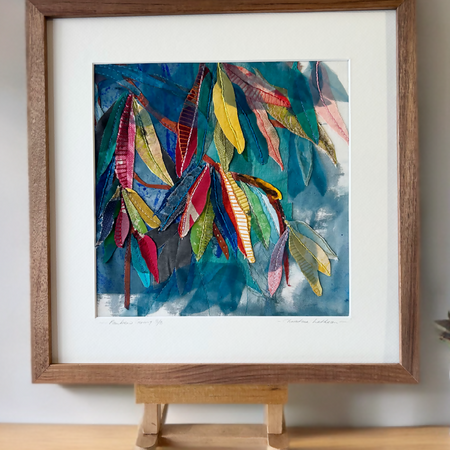 Framed Textile Artwork