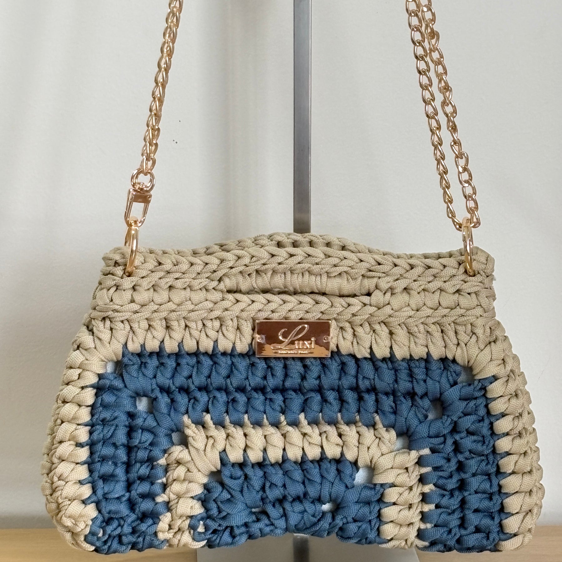 Verona Clutch with Chain Straps