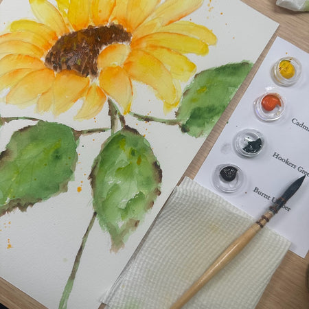 Watercolour Painting Kit ~ Sunflower