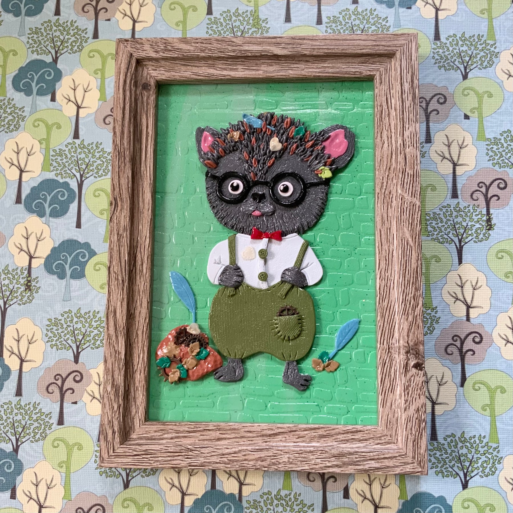 Little Worlds by Fat Cat Originals: BRAMBLEWICK Mini Artwork