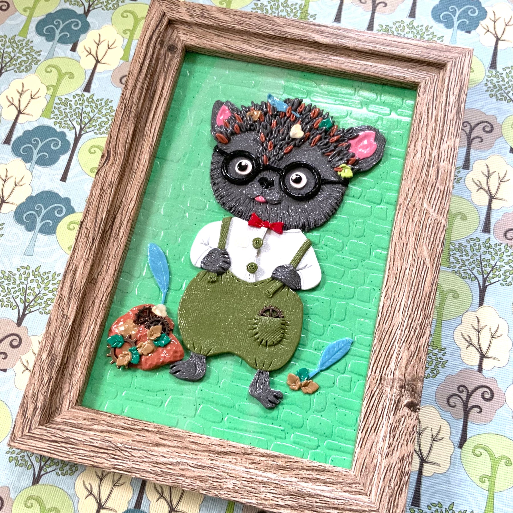 Little Worlds by Fat Cat Originals: BRAMBLEWICK Mini Artwork