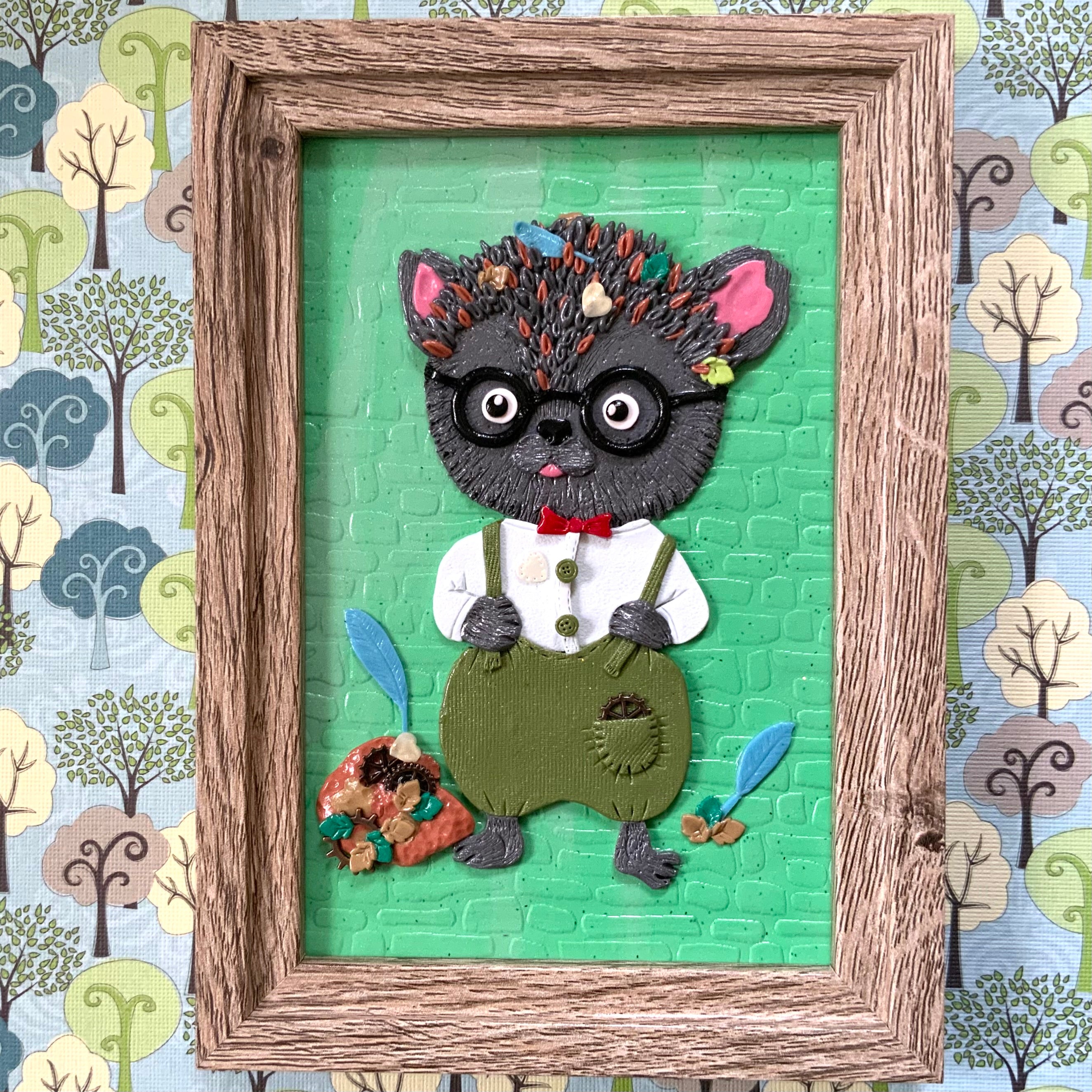 Little Worlds by Fat Cat Originals: BRAMBLEWICK Mini Artwork