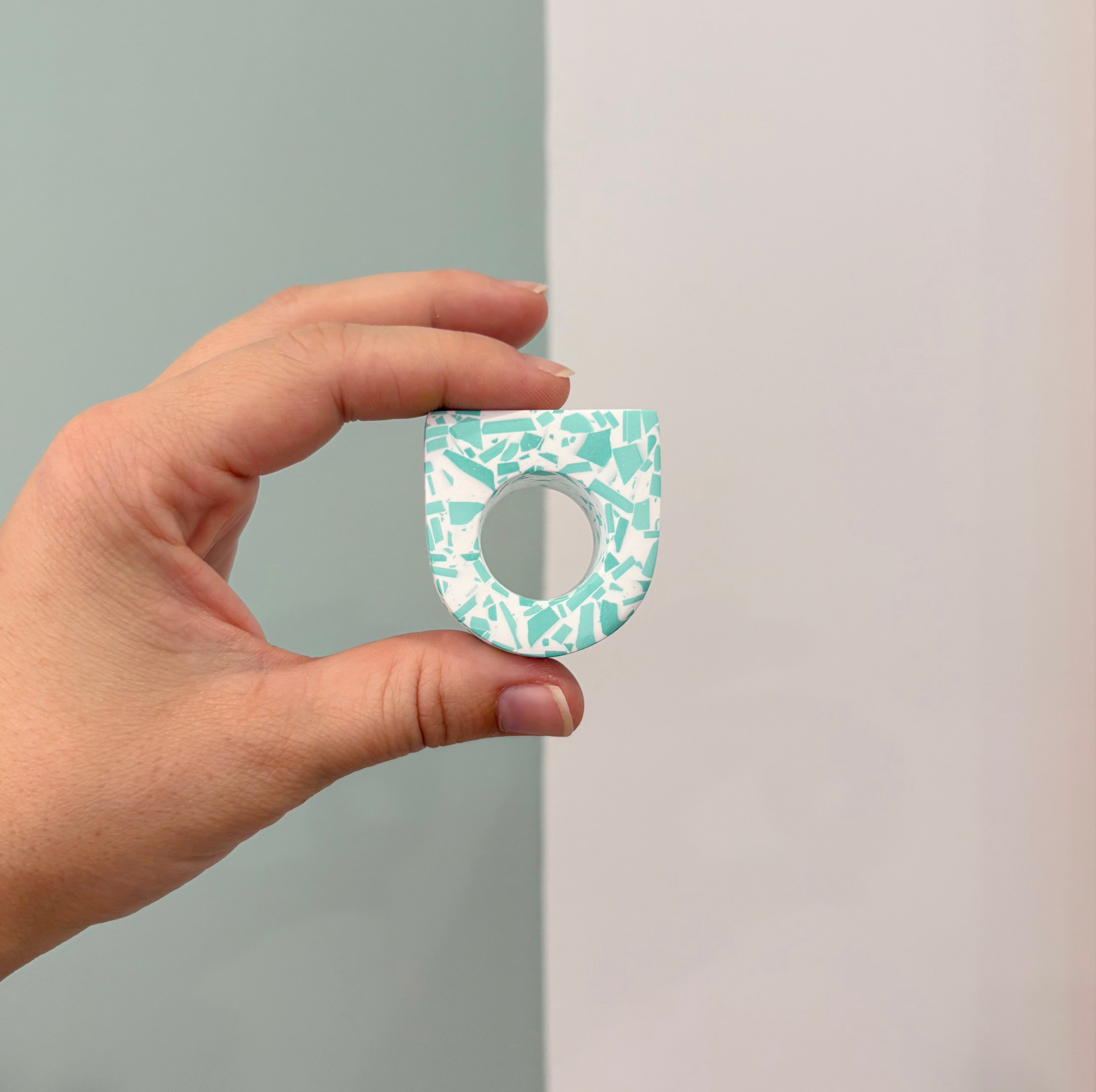 terrazzo magnetic test tube holder, fridge vase, propagation