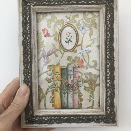 Collage Art Framed -