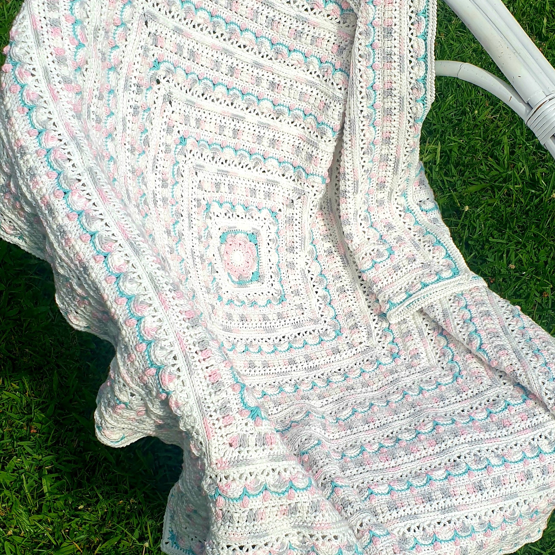 Pretty in Pink Baby Blanket
