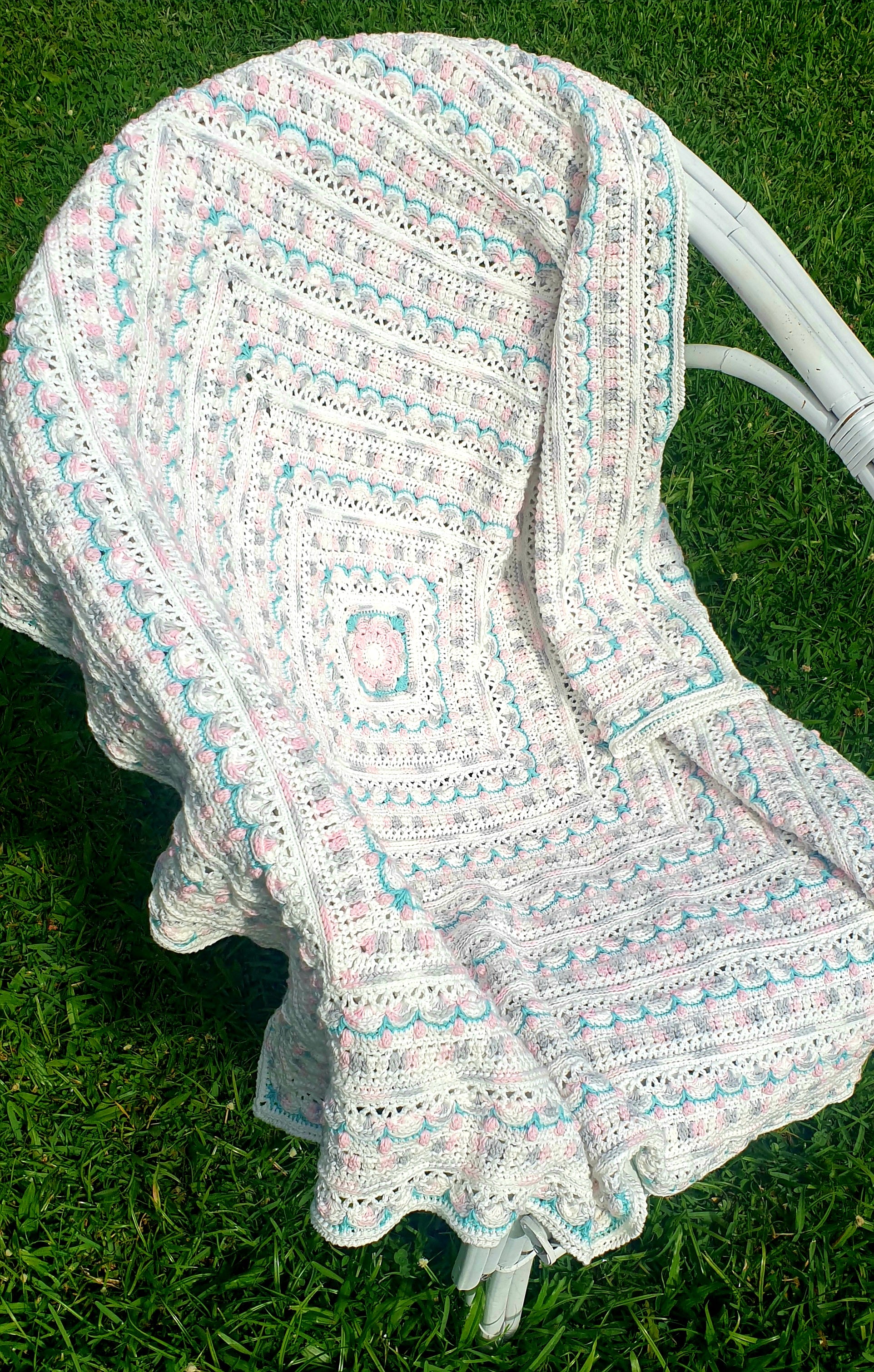 Pretty in Pink Baby Blanket