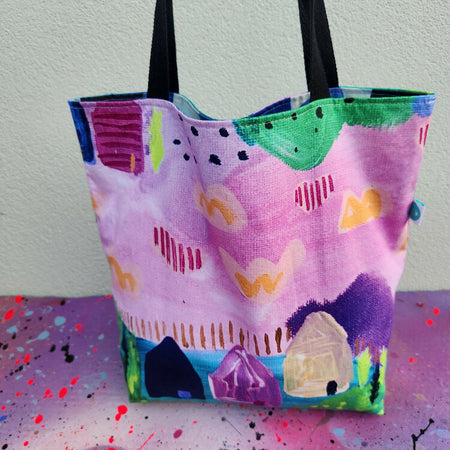 After the Rain Gorgeous Reversible Medium Tote Bag