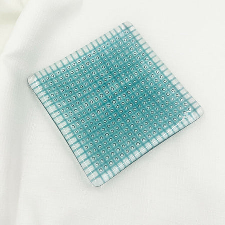 Bubble Plate - Aquamarine