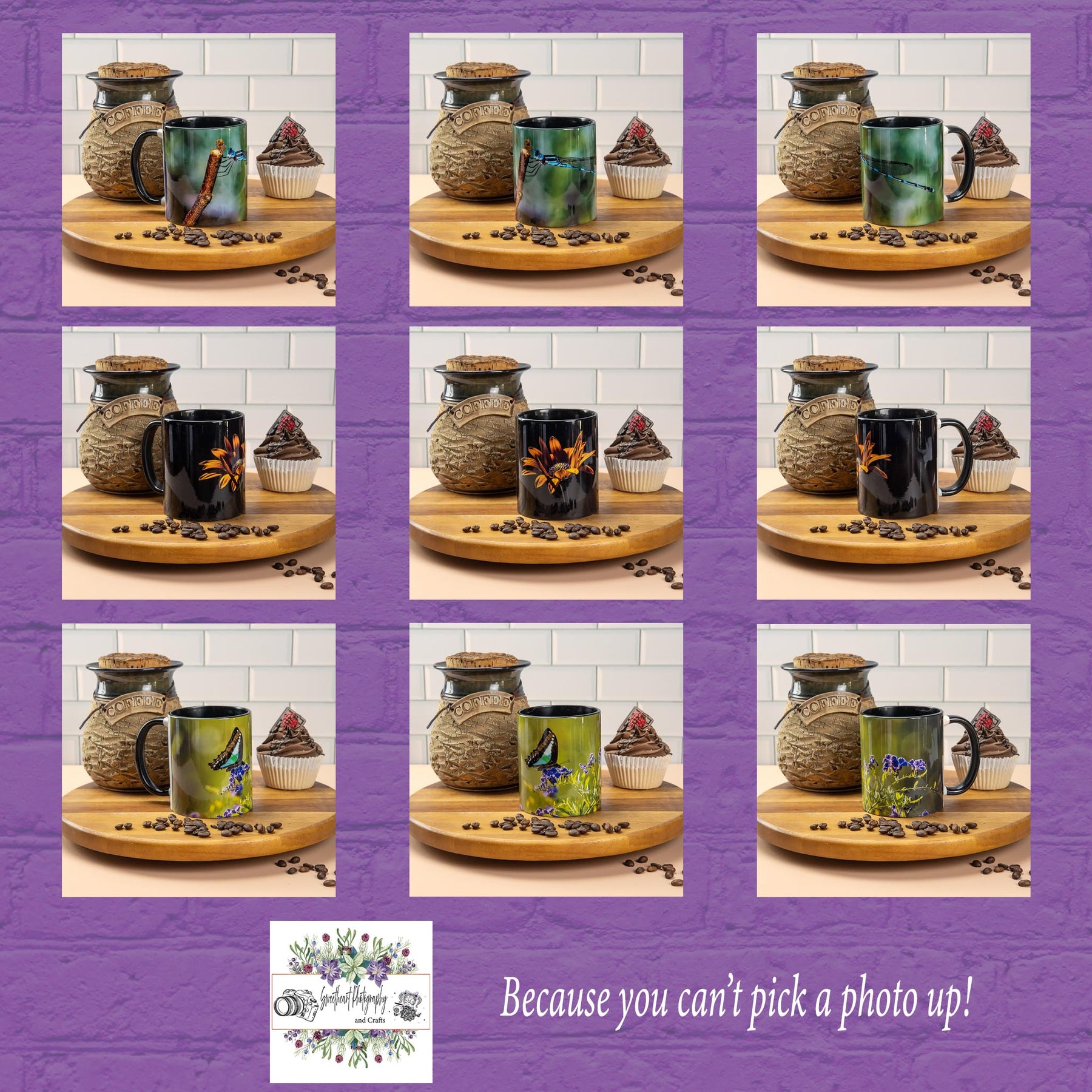 Garden Trio - Coffee Mugs