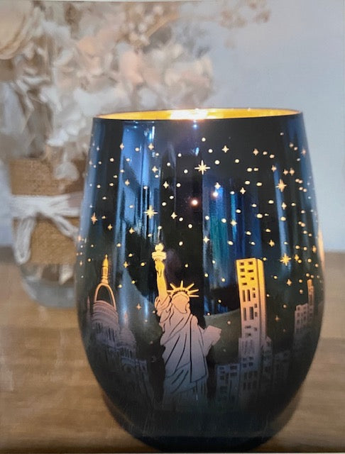 World Glass with "Just at Sunset" Fragrance