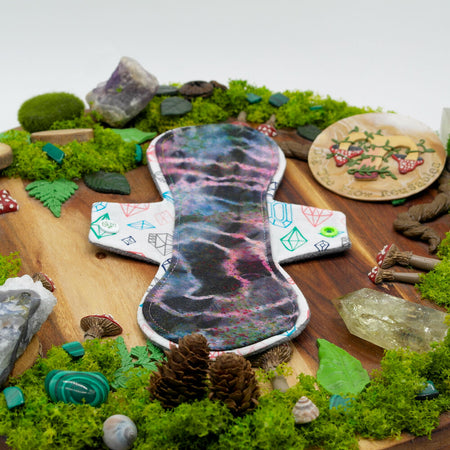 Eco-friendly reusable cloth pad 10