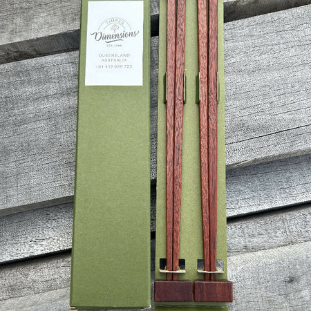 Handmade Chopsticks set of 2 pairs | Choice of Timbers