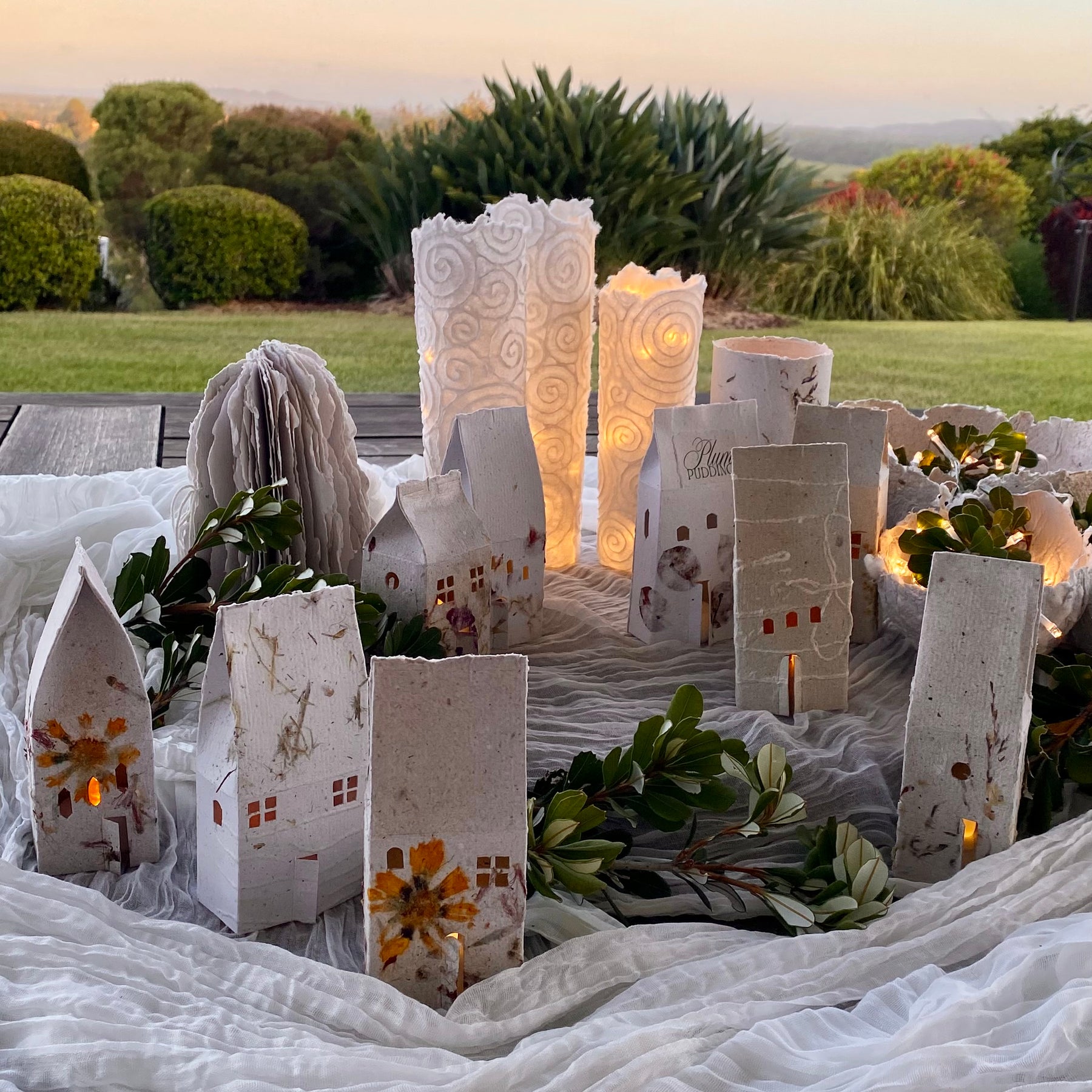 Handmade Tiny Caravans to Love, with LED Light. Buy Two and Save.