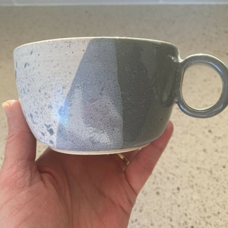 Mega Mug/ Soup Mug / Shaving Bowl / Handmade Pottery