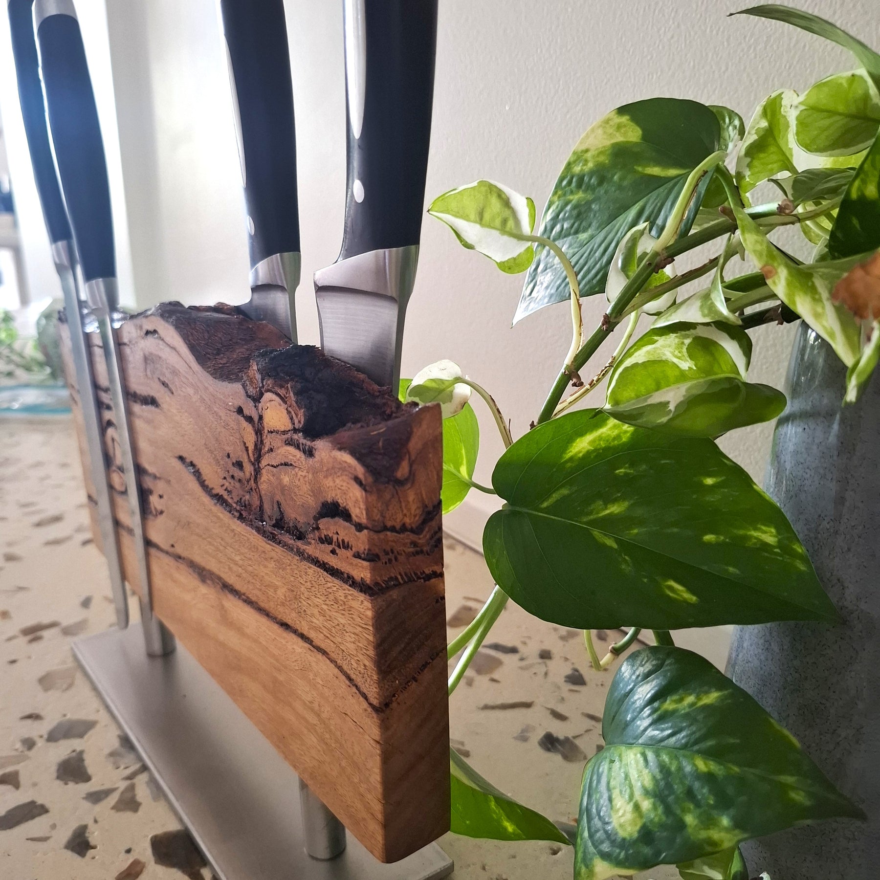 Handmade Australian Magnetic Knife Block