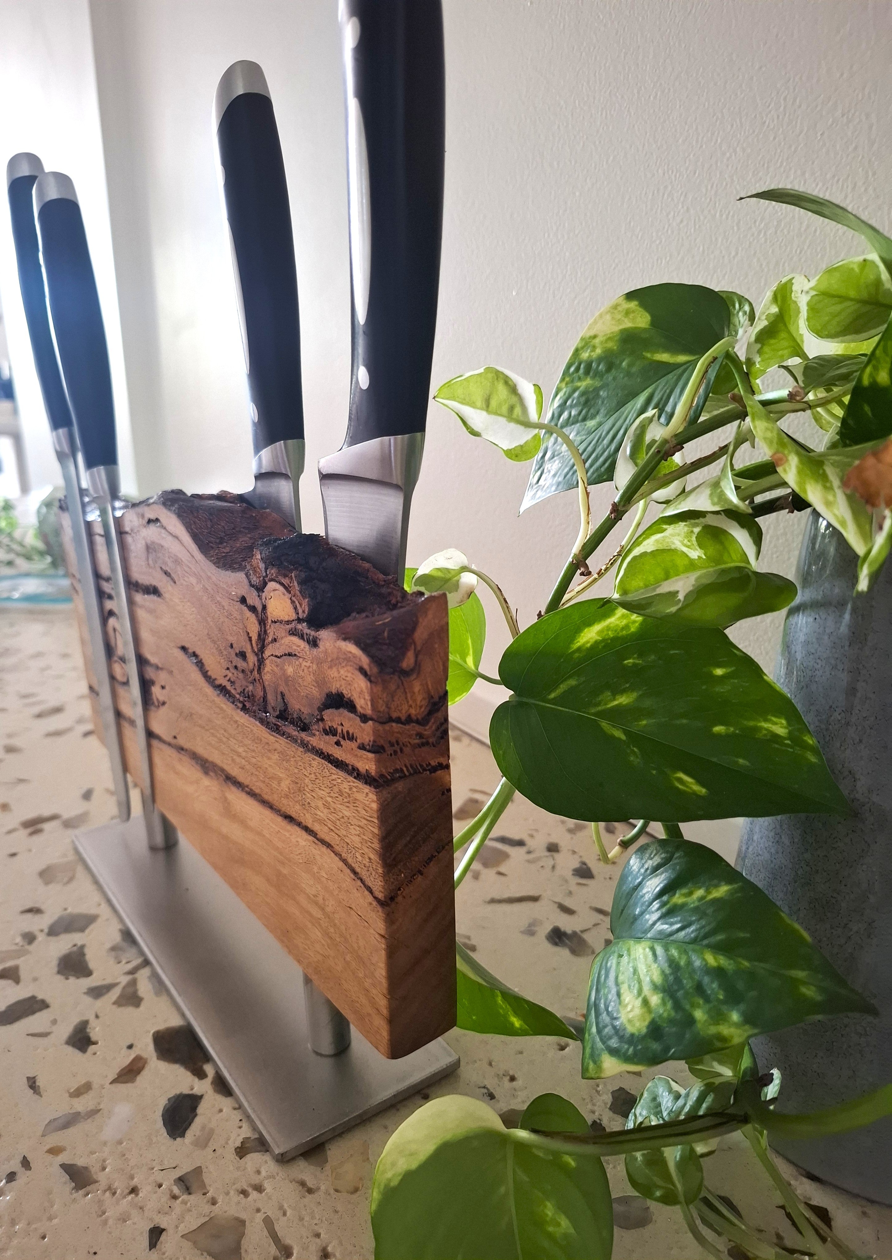 Handmade Australian Magnetic Knife Block
