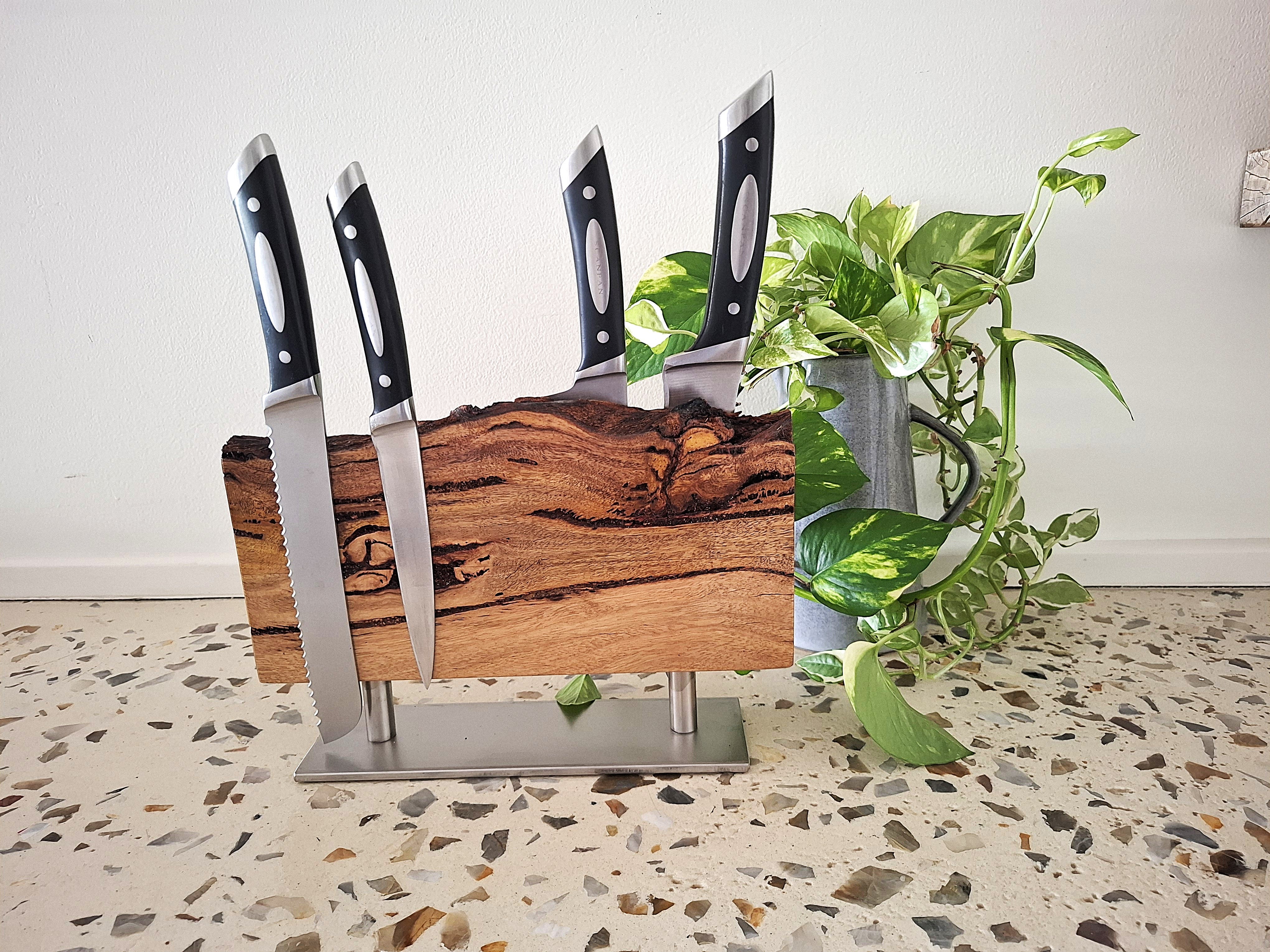 Handmade Australian Magnetic Knife Block