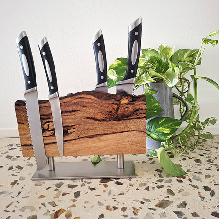 Handmade Australian Magnetic Knife Block