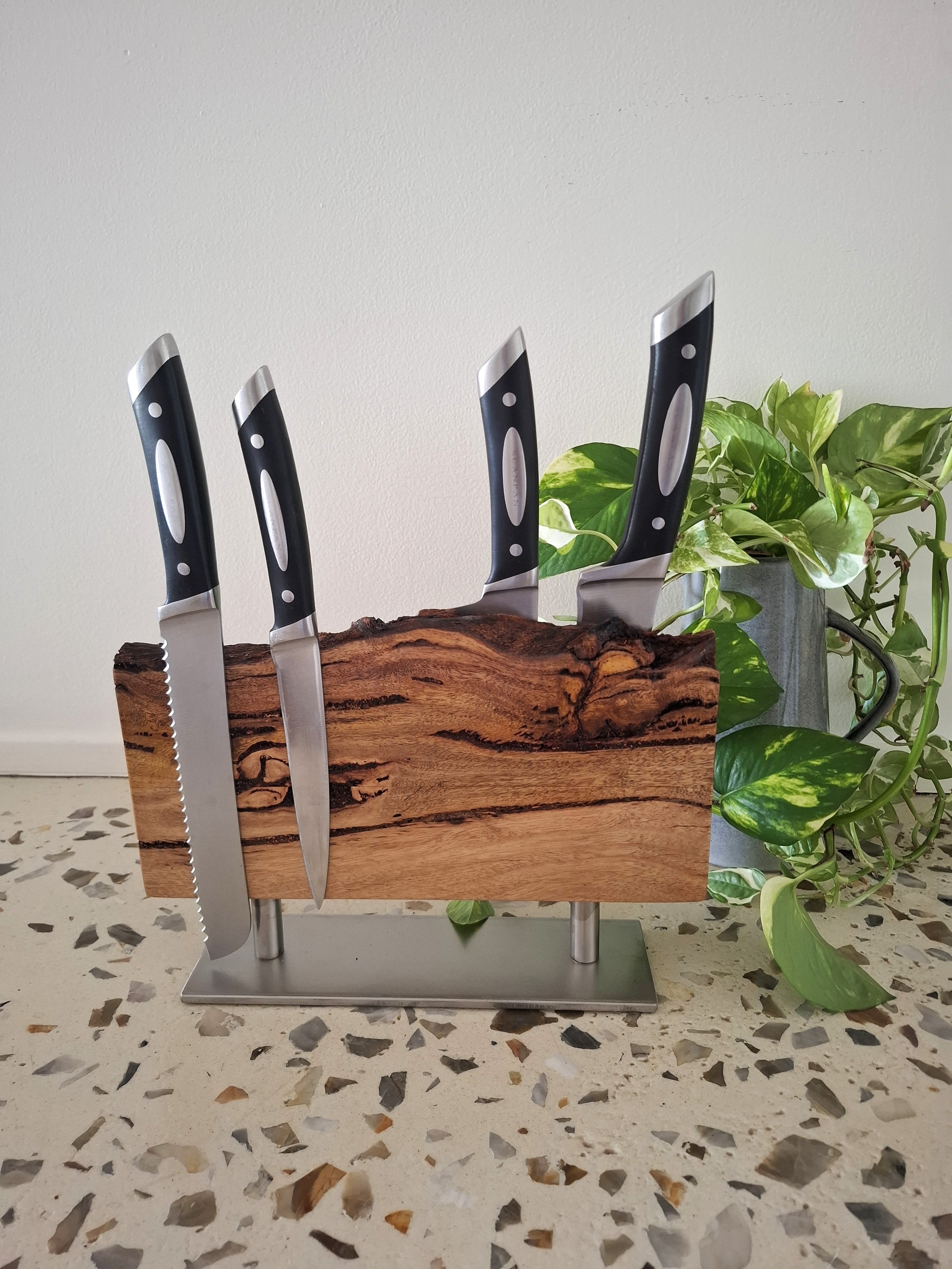 Handmade Australian Magnetic Knife Block