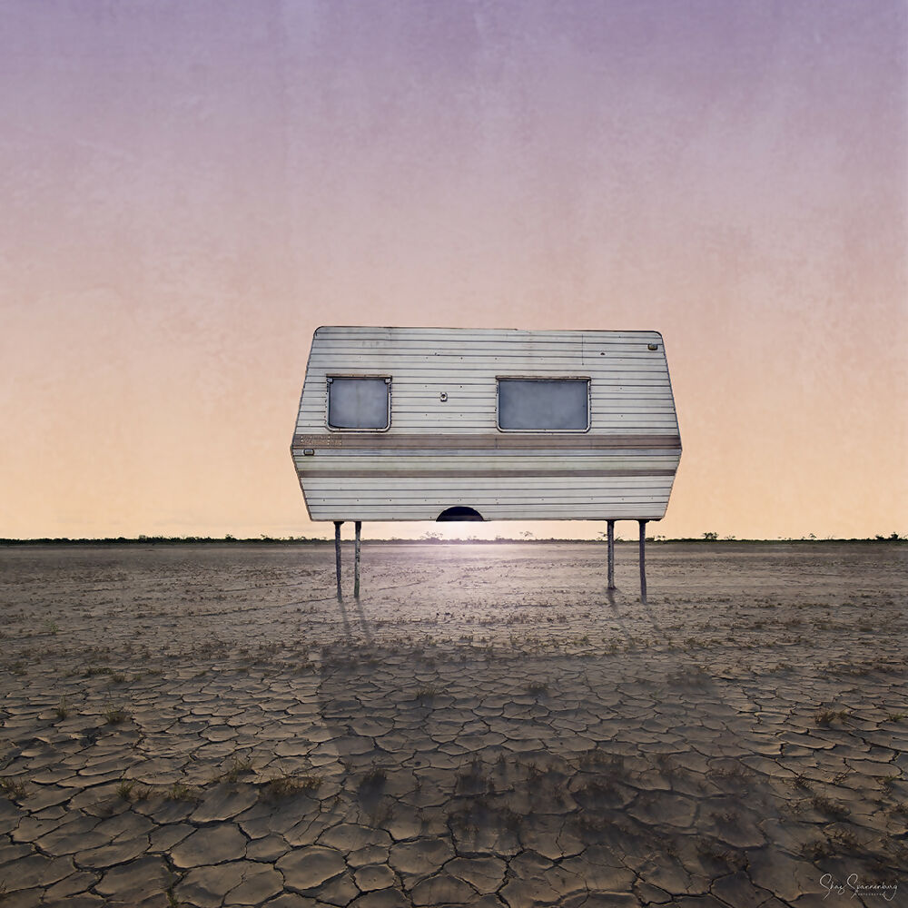 Inland Sea | Composite image | A4 print | AVANdoned