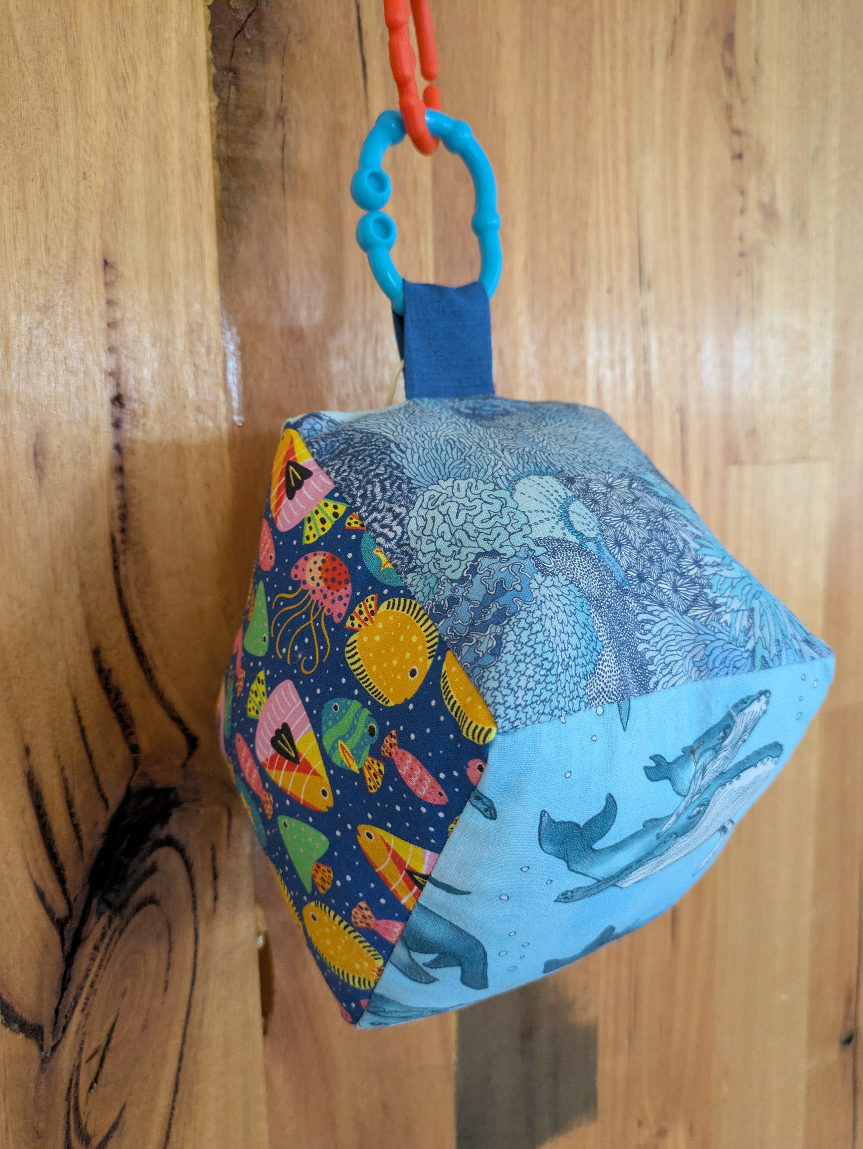 Underwater Ocean Whale Soft Baby Cube