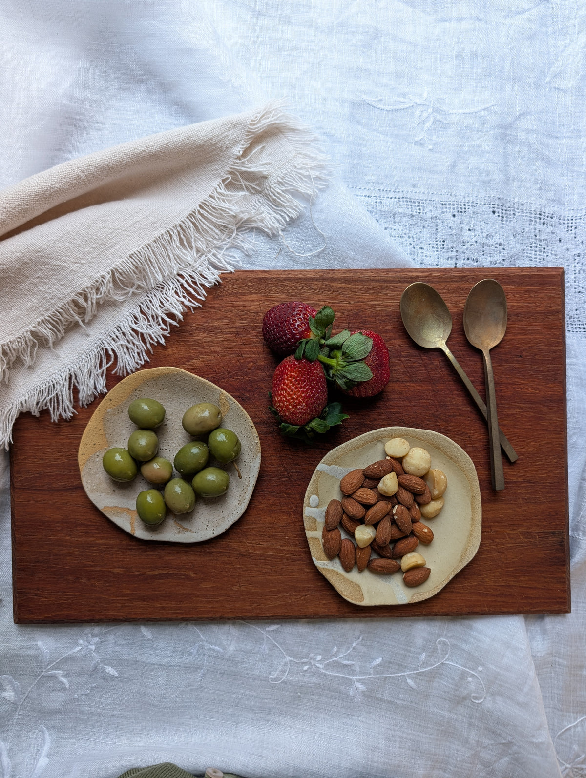 Ceramic Dish Set (2)| nibbles • charcuterie • trinkets