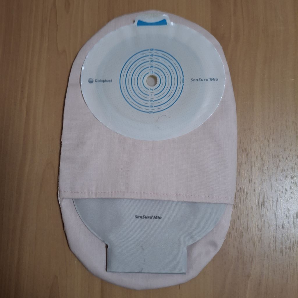 STOMA BAG COVER LARGE LACE PINK Suitable for Ileostomy, Colostomy, Urostomy