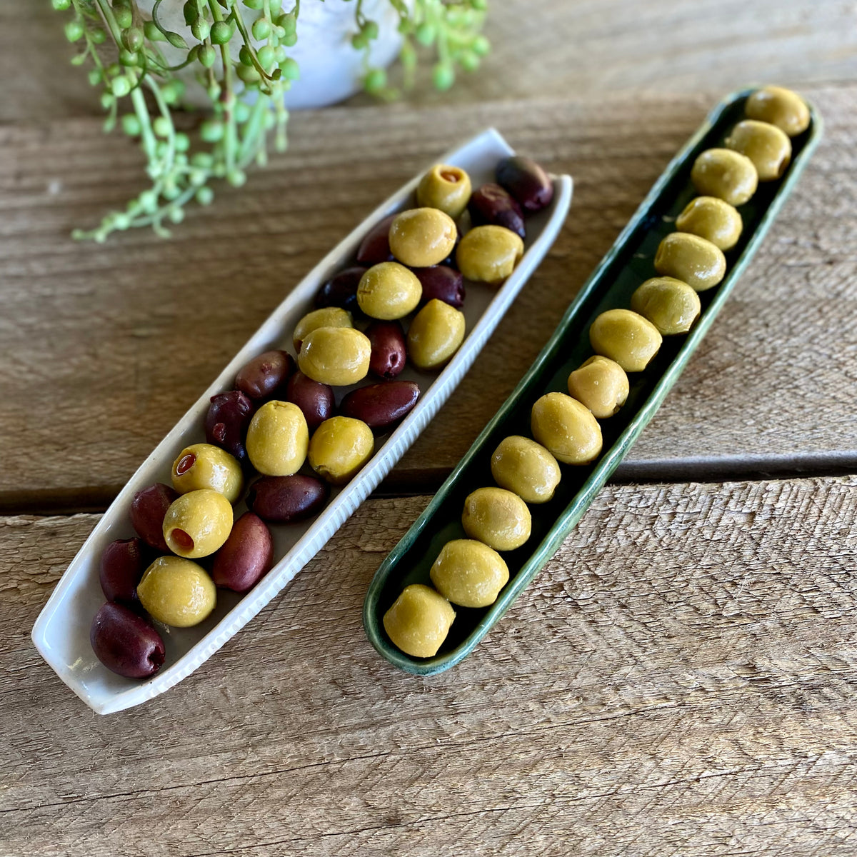 Olive & Earth — Handmade Ceramic Olive Boats