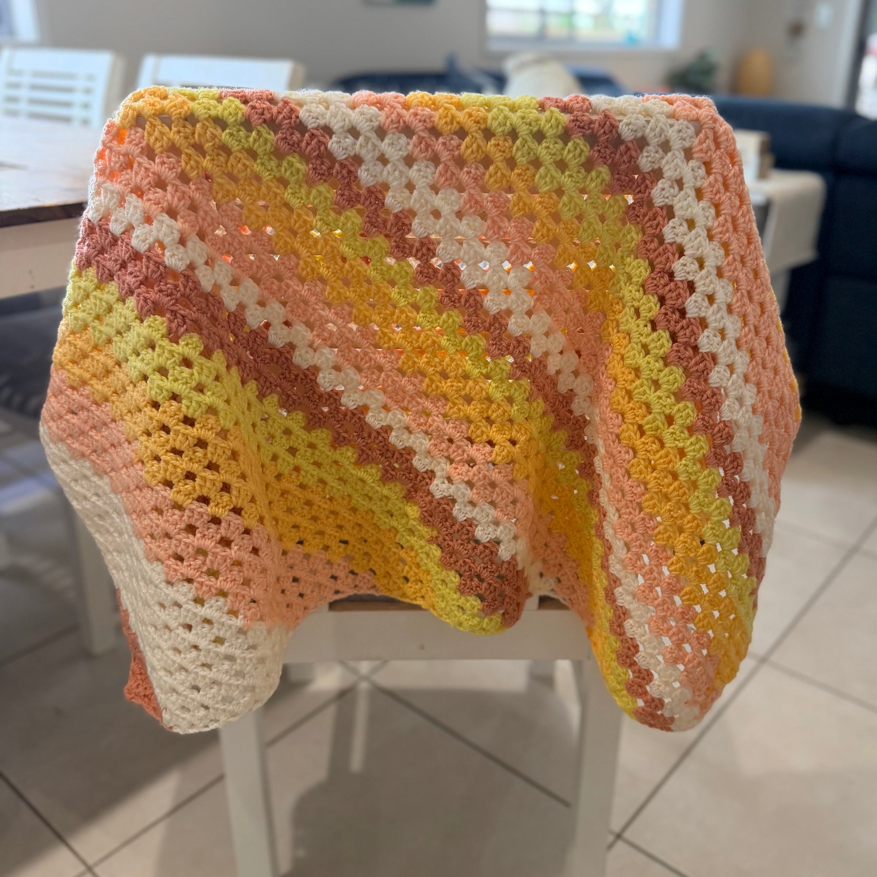 #004 Corner to Corner Baby Blanket