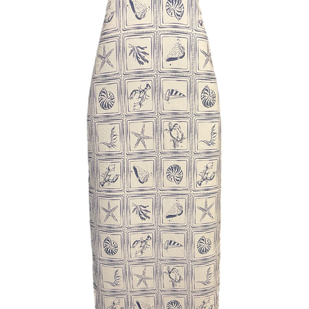 Padded Ironing board cover - Beach Squares