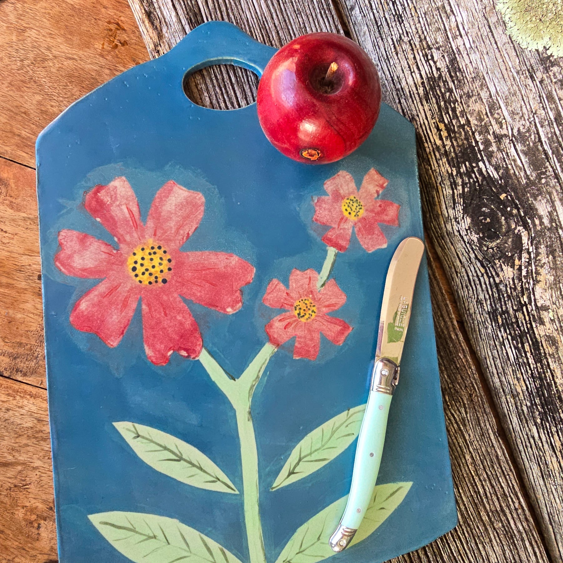 Retro cheese board