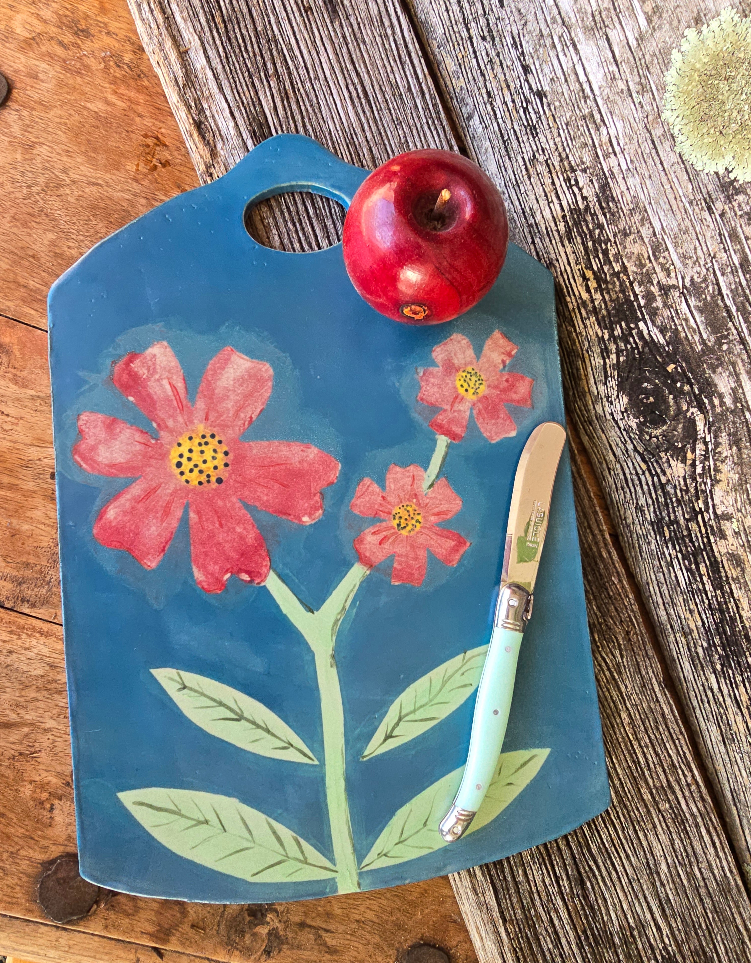 Retro cheese board