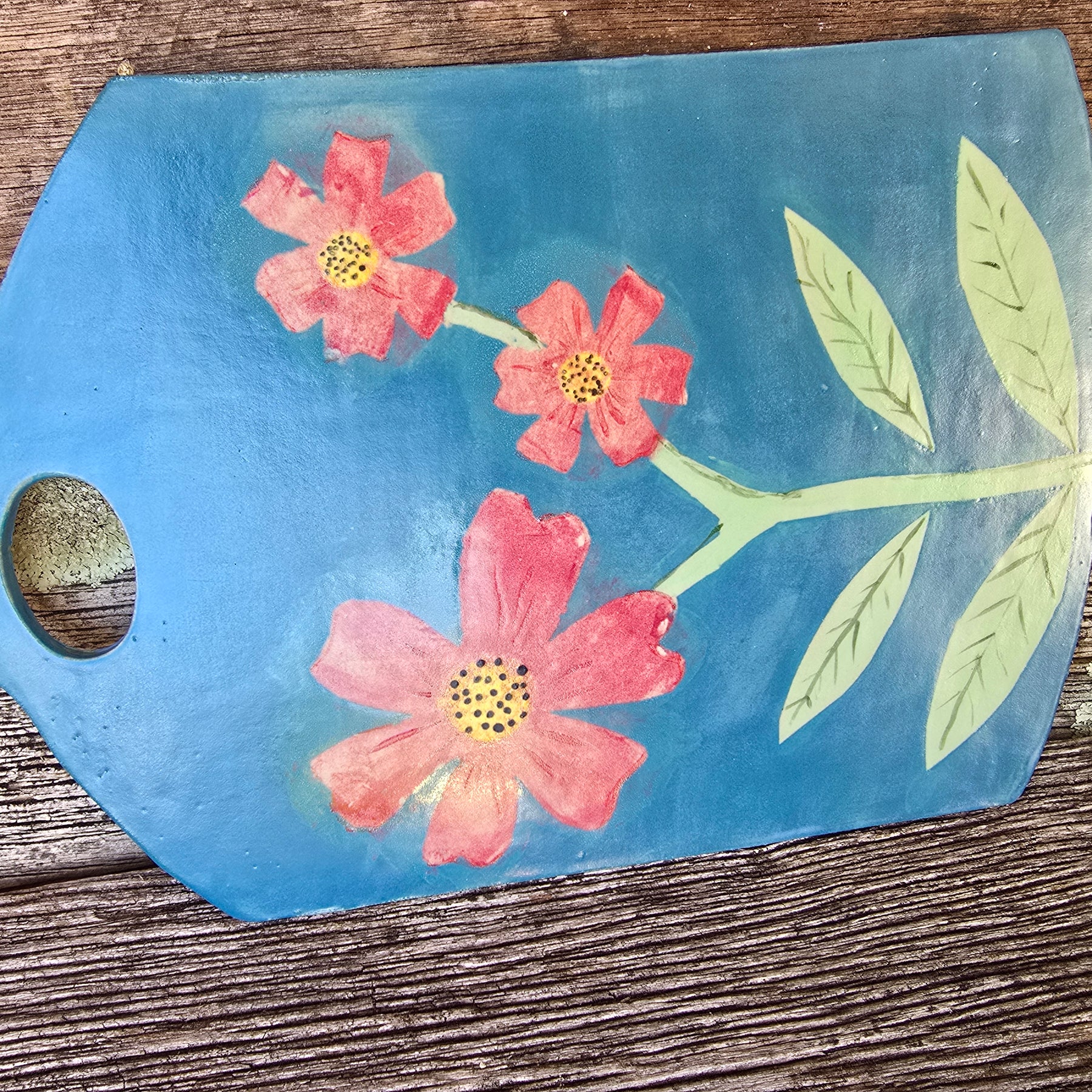 Retro cheese board