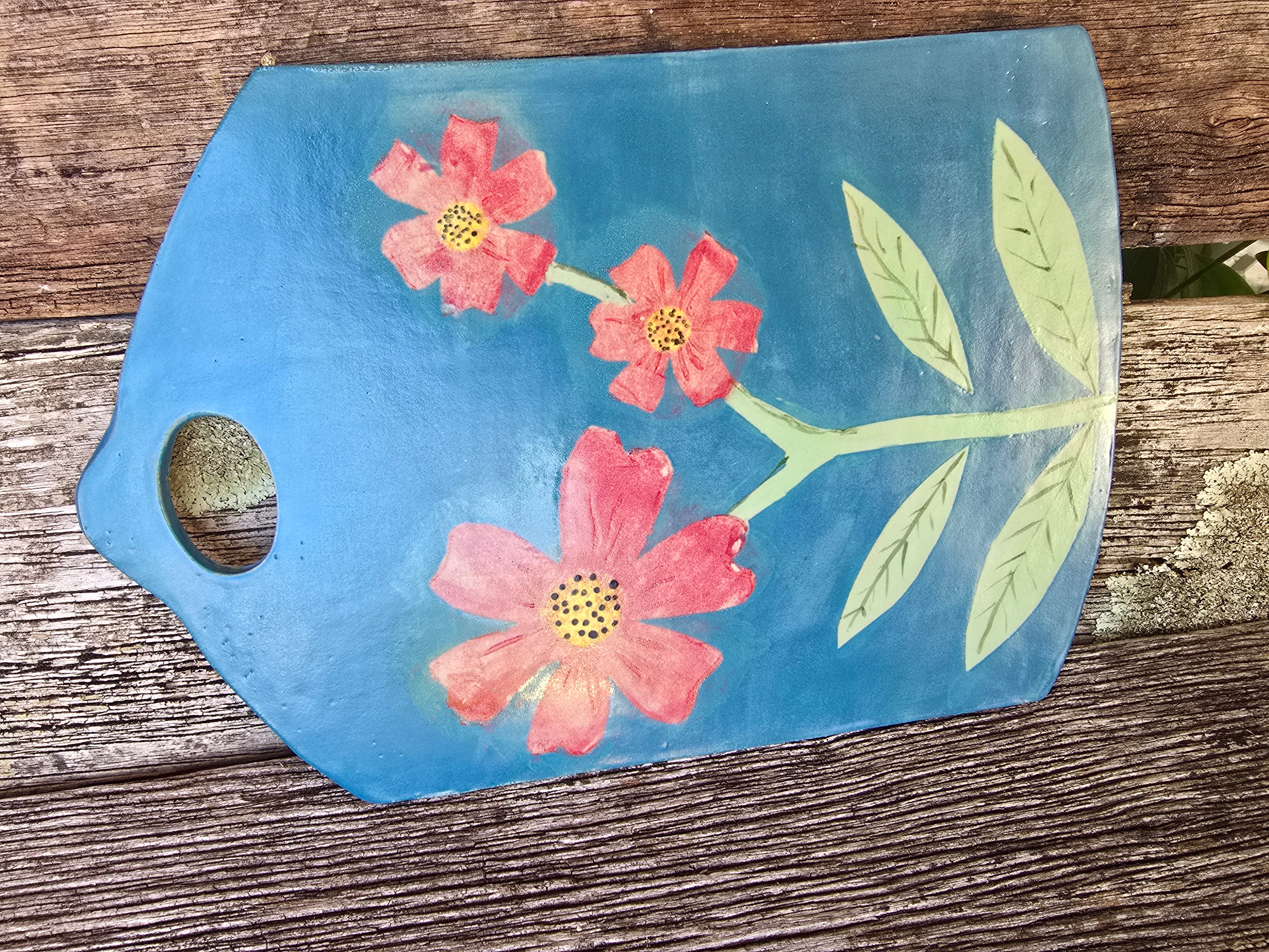 Retro cheese board