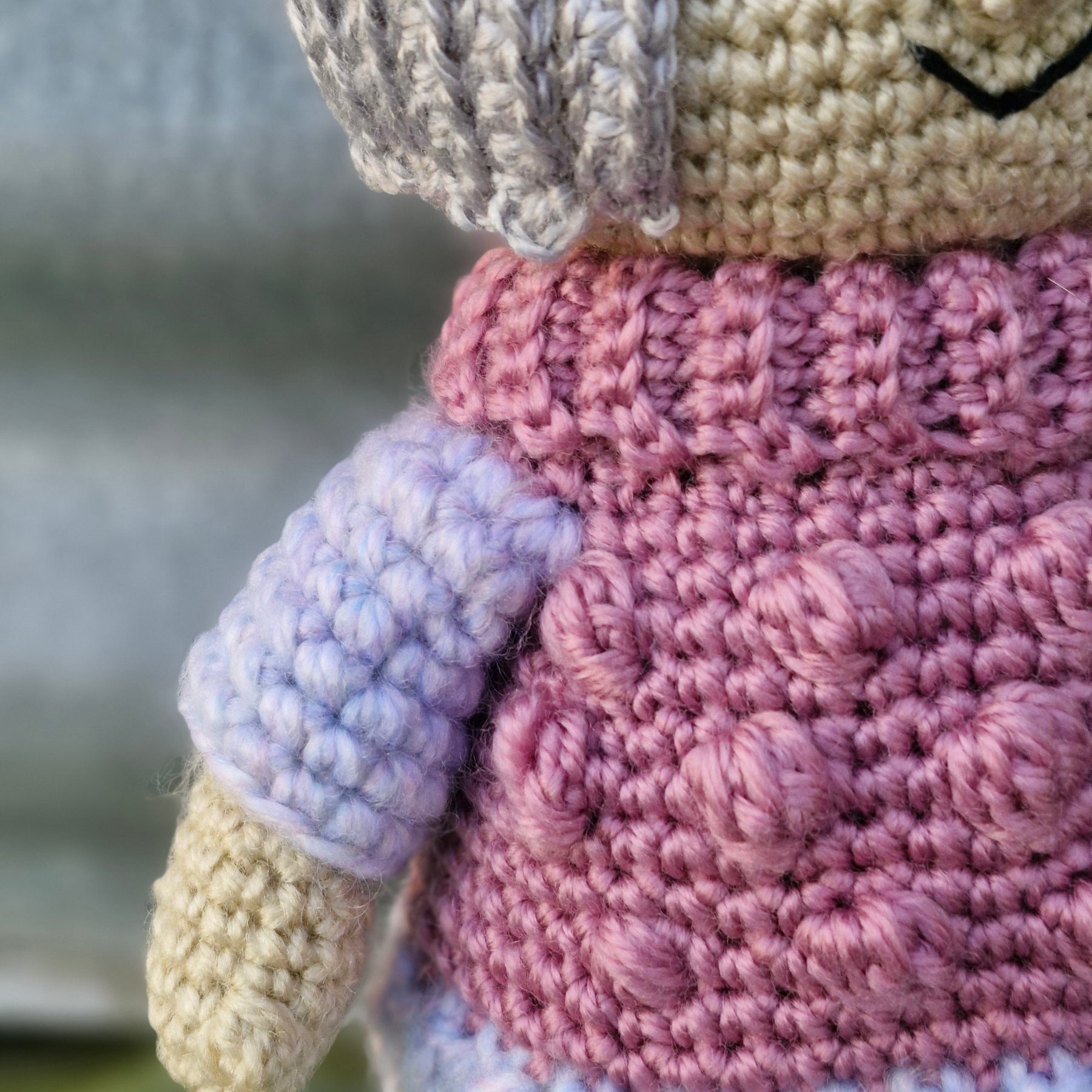Sweet stitched Granny: The Handmade 'GRANDMA' Doll