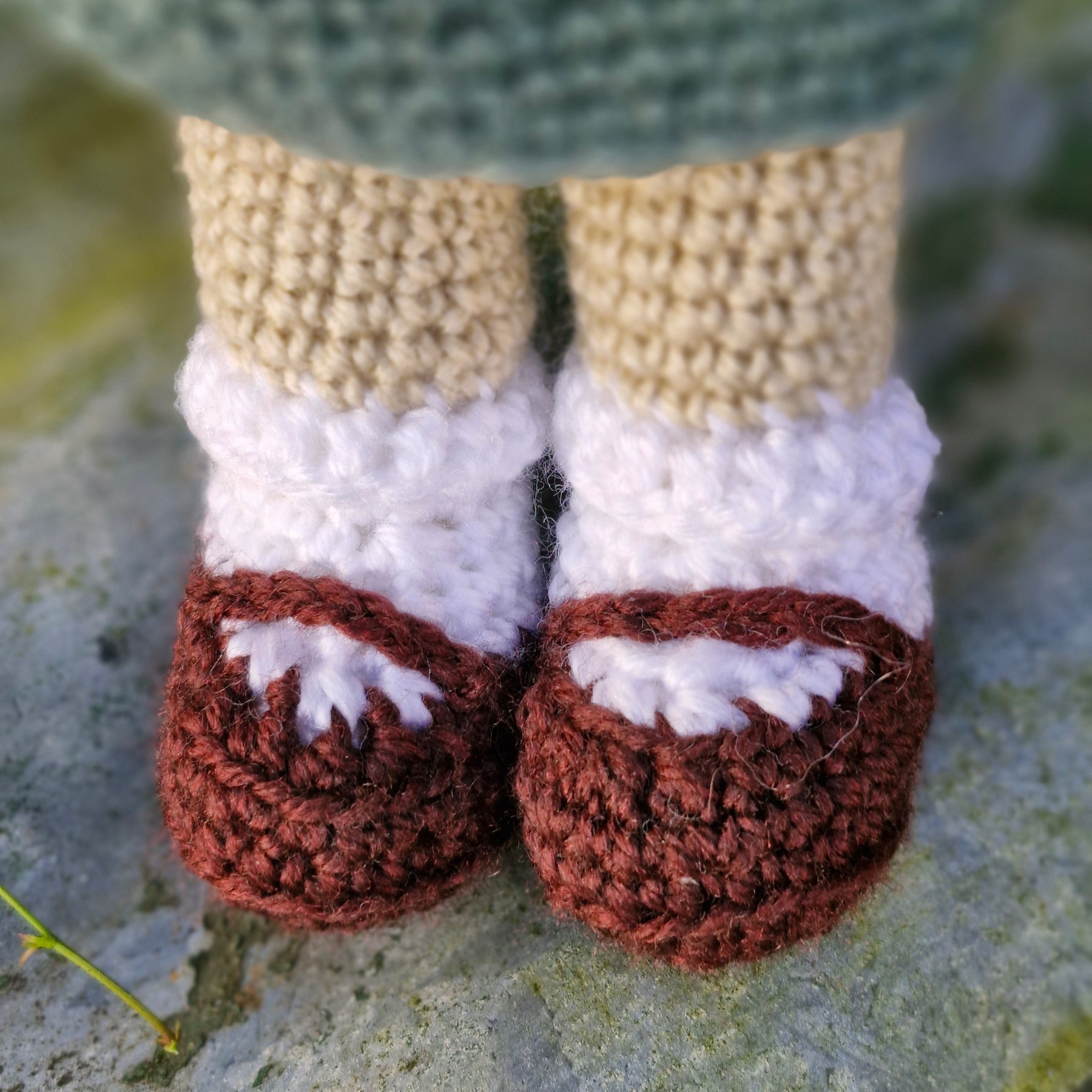 Sweet stitched Granny: The Handmade 'GRANDMA' Doll