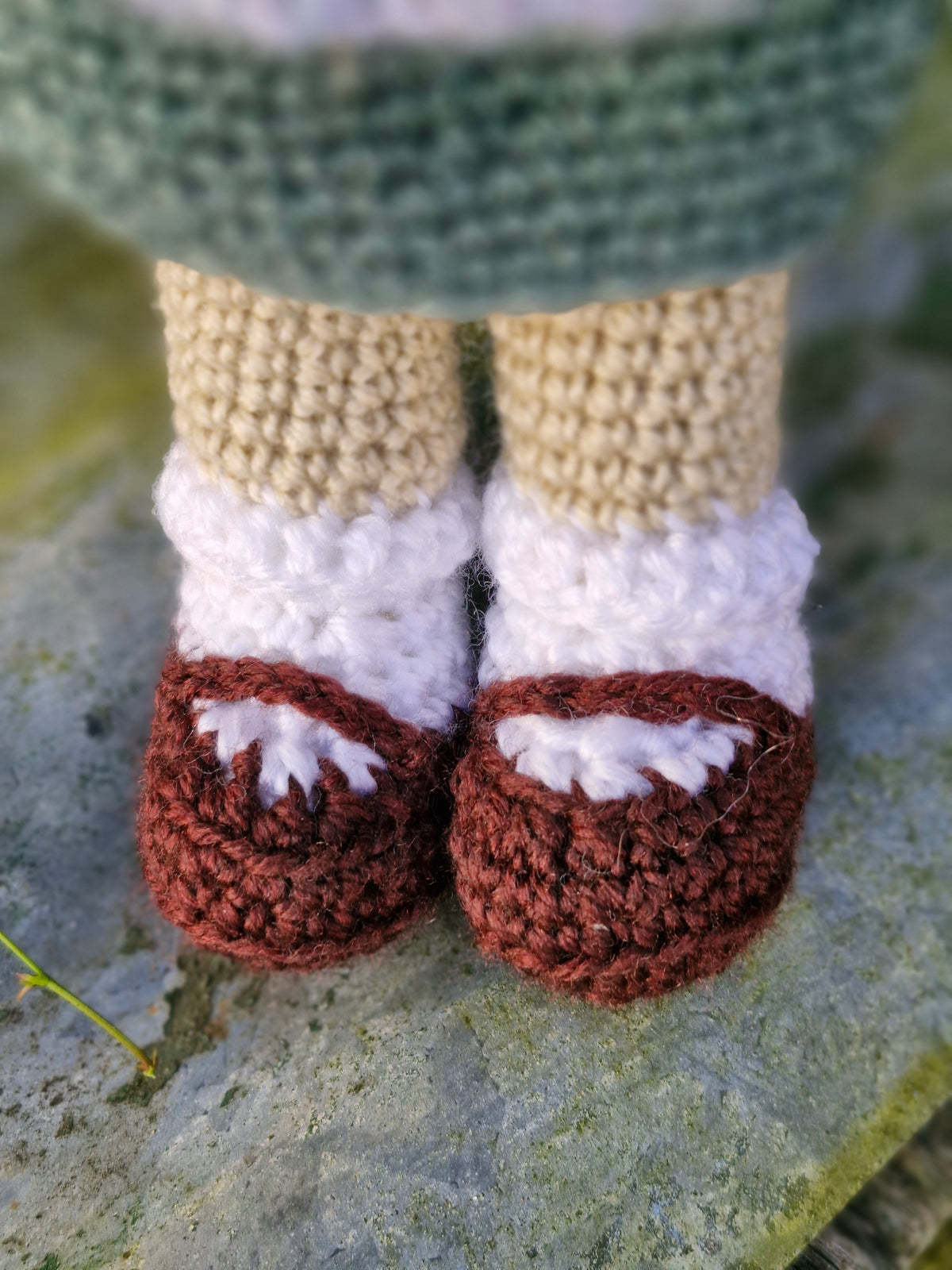 Sweet stitched Granny: The Handmade 'GRANDMA' Doll