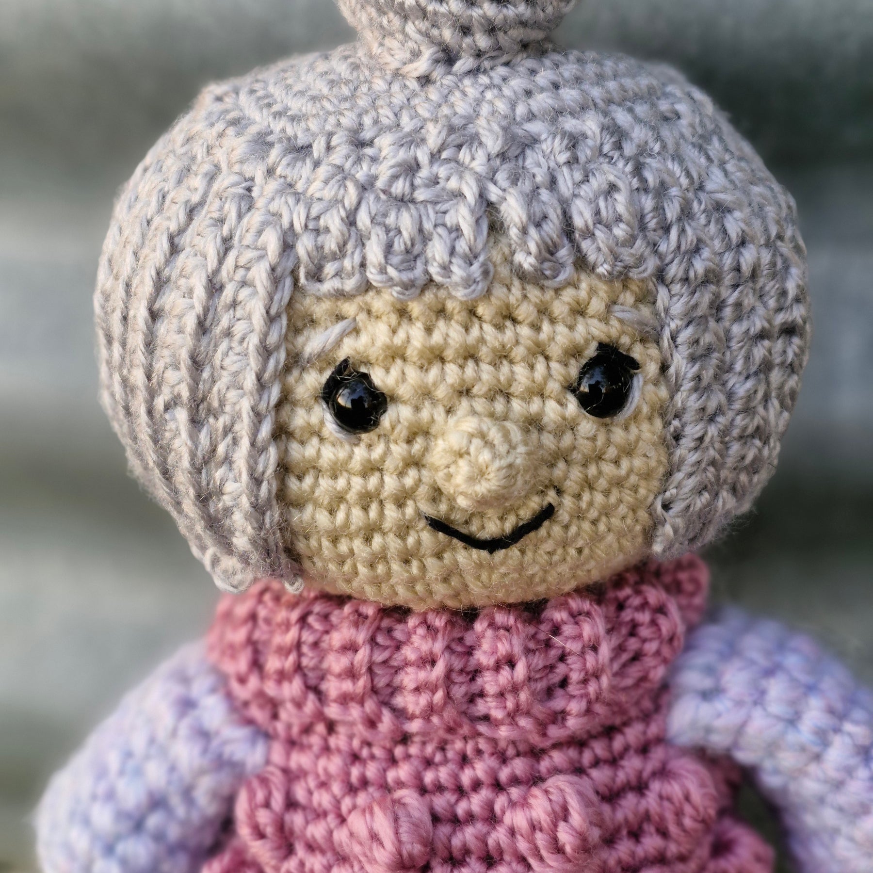 Sweet stitched Granny: The Handmade 'GRANDMA' Doll
