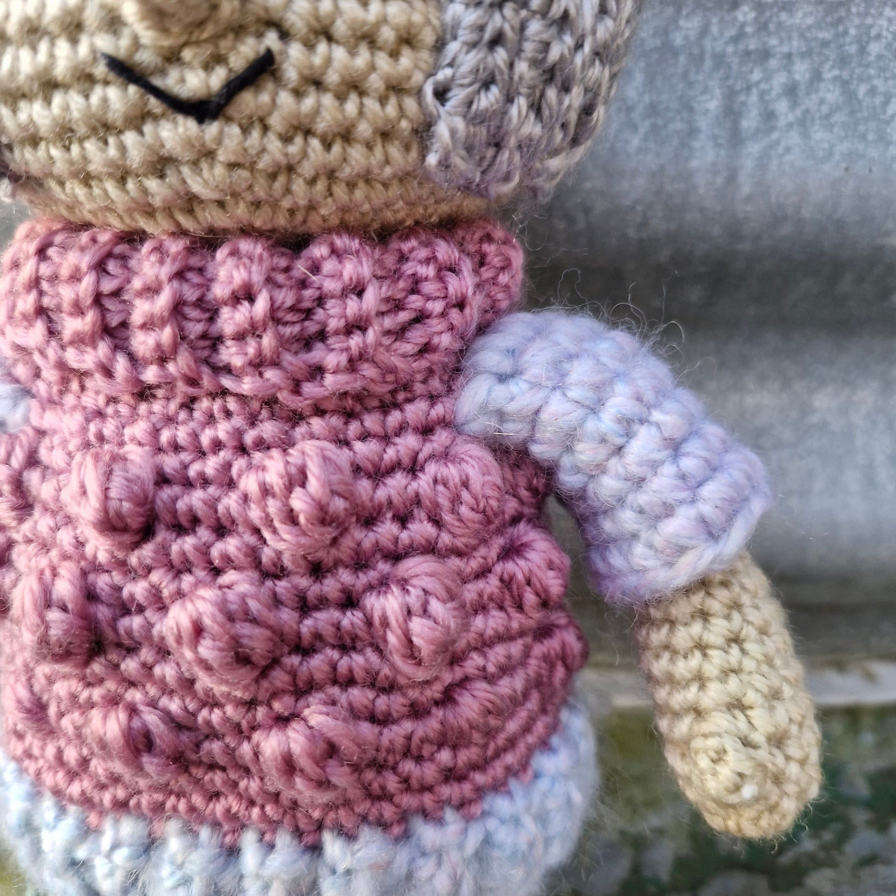 Sweet stitched Granny: The Handmade 'GRANDMA' Doll