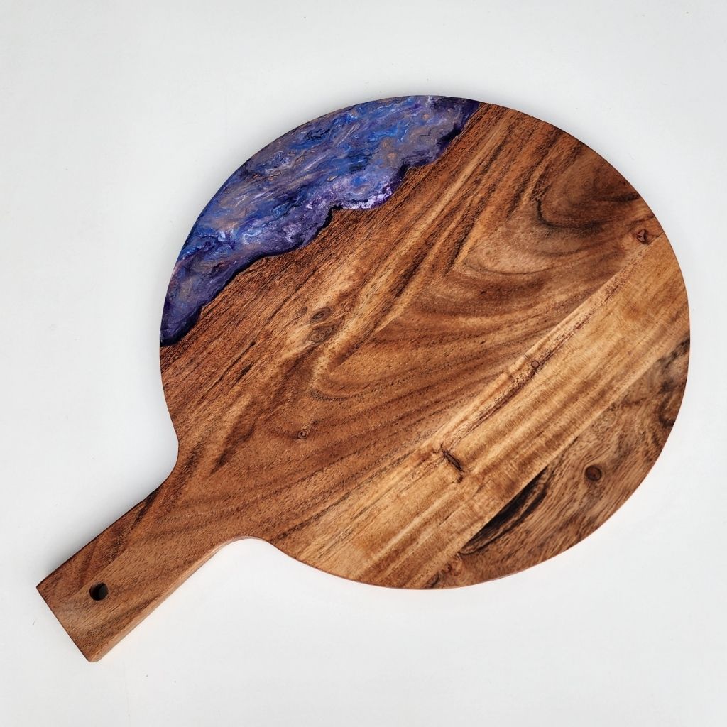 "Galaxy Grove" - resin Charcuterie Board