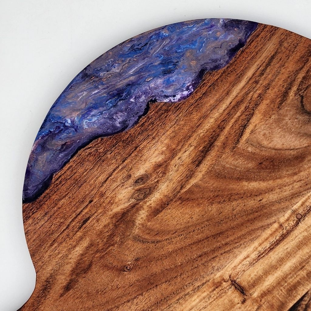 "Galaxy Grove" - resin Charcuterie Board