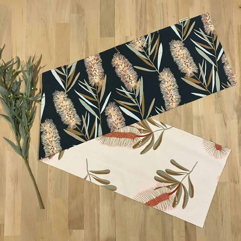 table-runner-handmade-Australia-bottlebrush_2