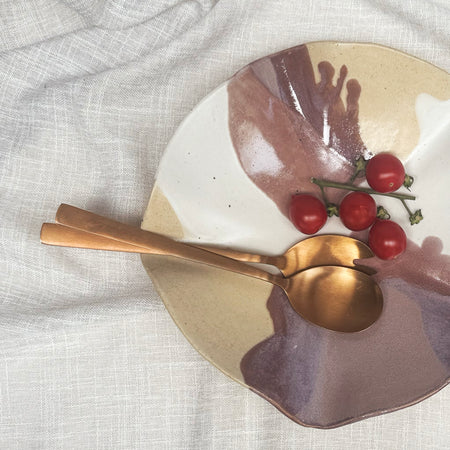 Ceramic Wave Bowl 26cm x 26cm